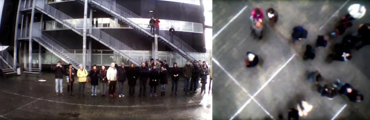Les hommes à la caméra