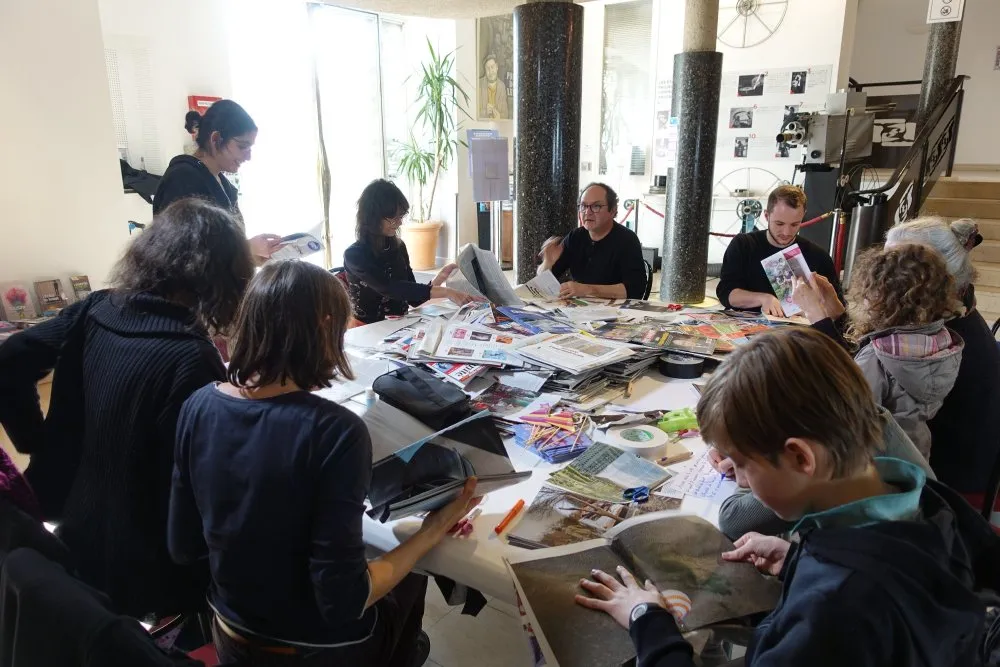 Ville des Lilas : journée films papier découpé - 19 © Benoît Labourdette 2019.