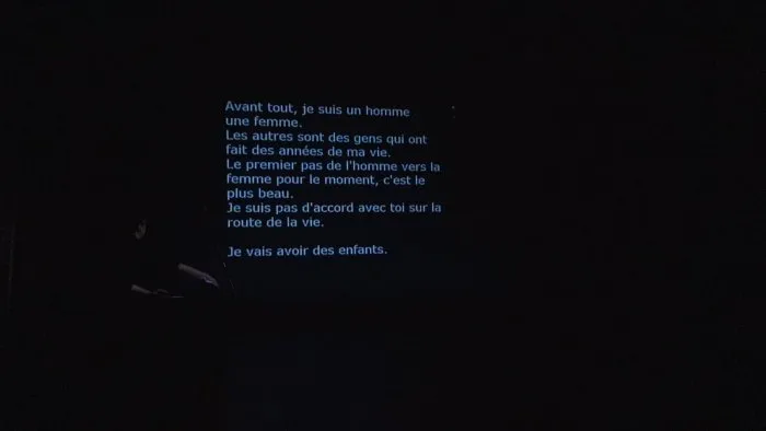 “Hello my beautiful”, transmedia play - 11 © Benoît Labourdette 2016.