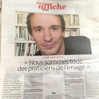 Le Télégramme : « Par ma fenêtre », une plateforme qui publie vos vidéos de confinés