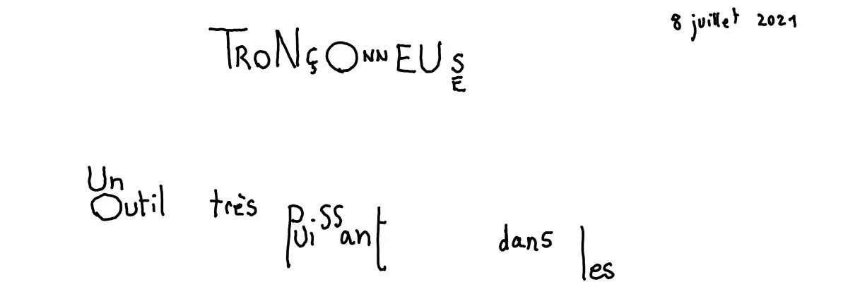 Tronçonneuse