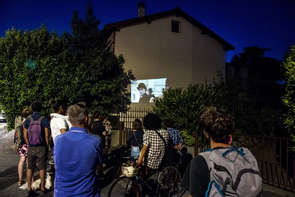 Projection itinérante à Fontenay-sous-Bois - 15 © Benoît Labourdette 2022.