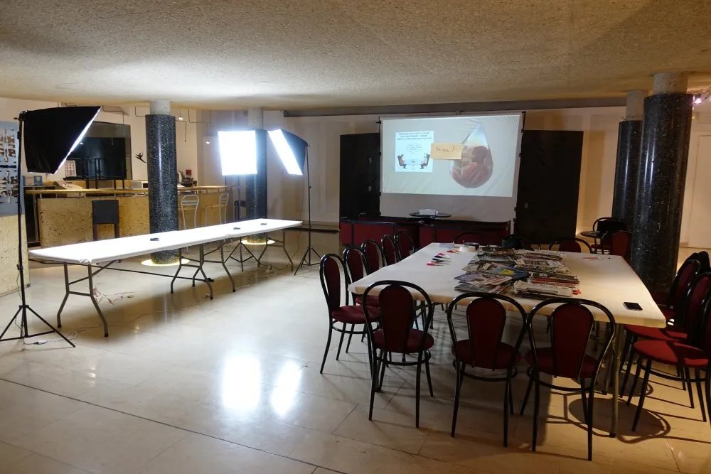 Ville des Lilas : journée films papier découpé - 1 © Benoît Labourdette 2019.