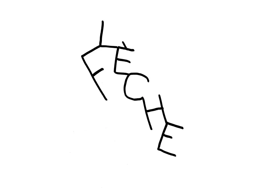 Calligraphies #6 - 3 © Benoît Labourdette 2018.