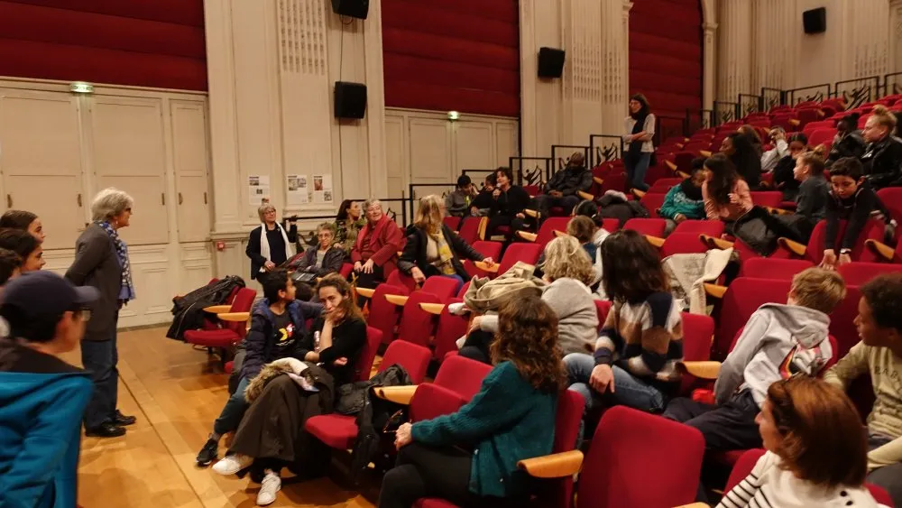 Ville des Lilas : ateliers de réalisation de films d'animation pour adolescents - 8 © Benoît Labourdette 2018.