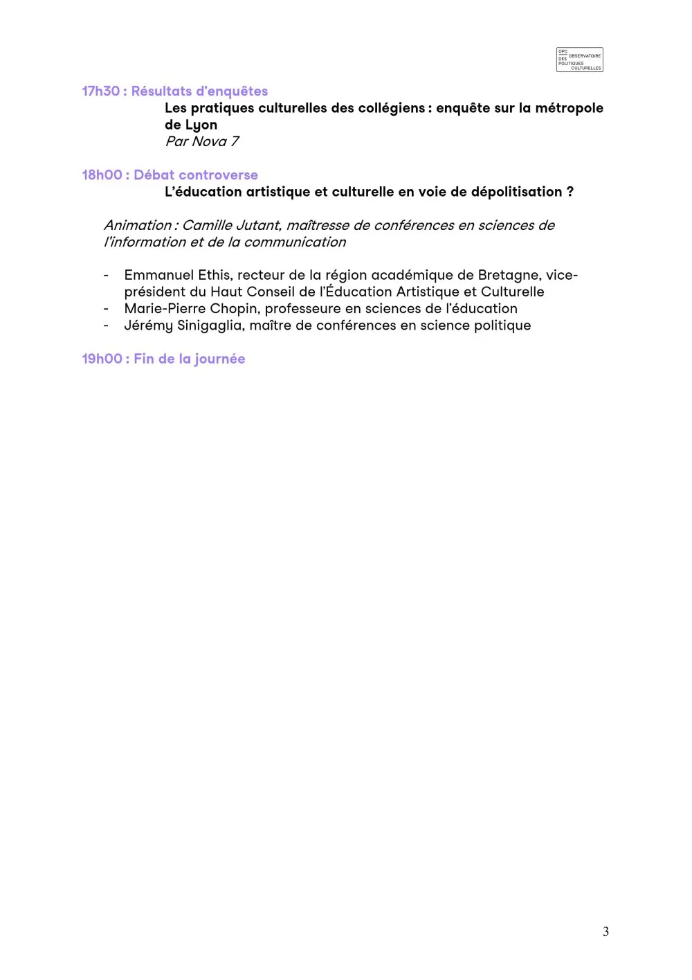 Accompagnement de la prise de parole des jeunes et des professionnels : Rencontres nationales « Cultures et politiques de la jeunesse » - 14 © Benoît Labourdette 2023.