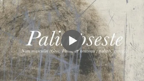 ESAV Toulouse : Exposition du colloque Palimpseste