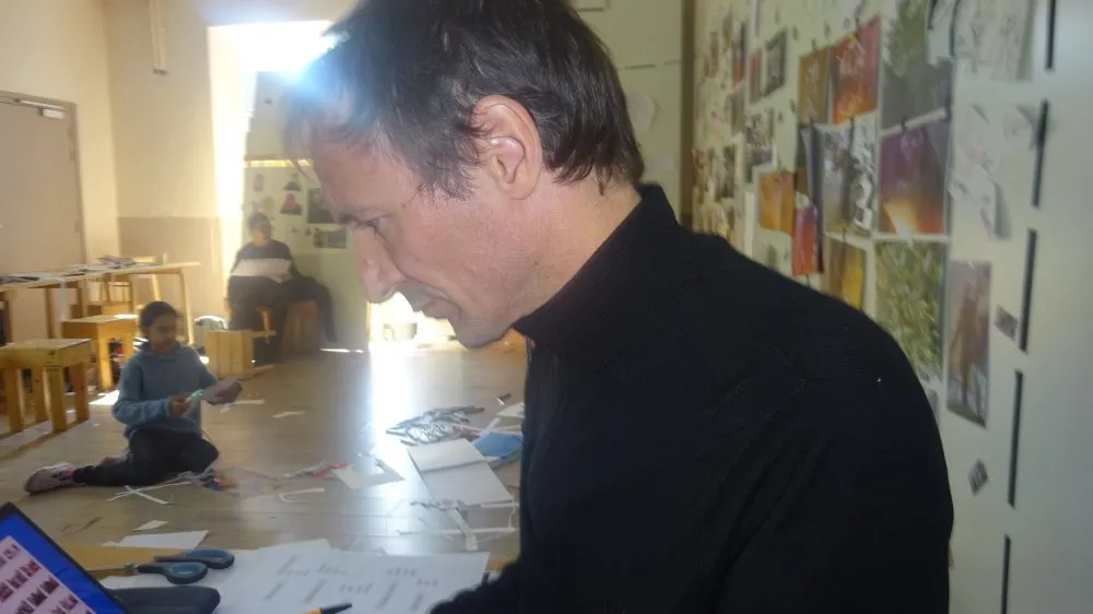 « Classe culture » : réalisation d'une exposition photographique avec une classe de CM2 - 65 © Benoît Labourdette 2022.