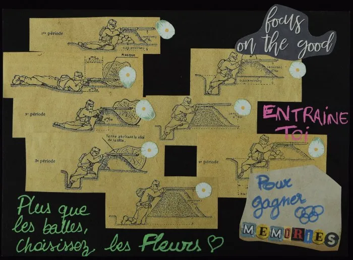 Memory of sport in the Great War, participative creation of a photographic exhibition - 94 © Benoît Labourdette 2024.