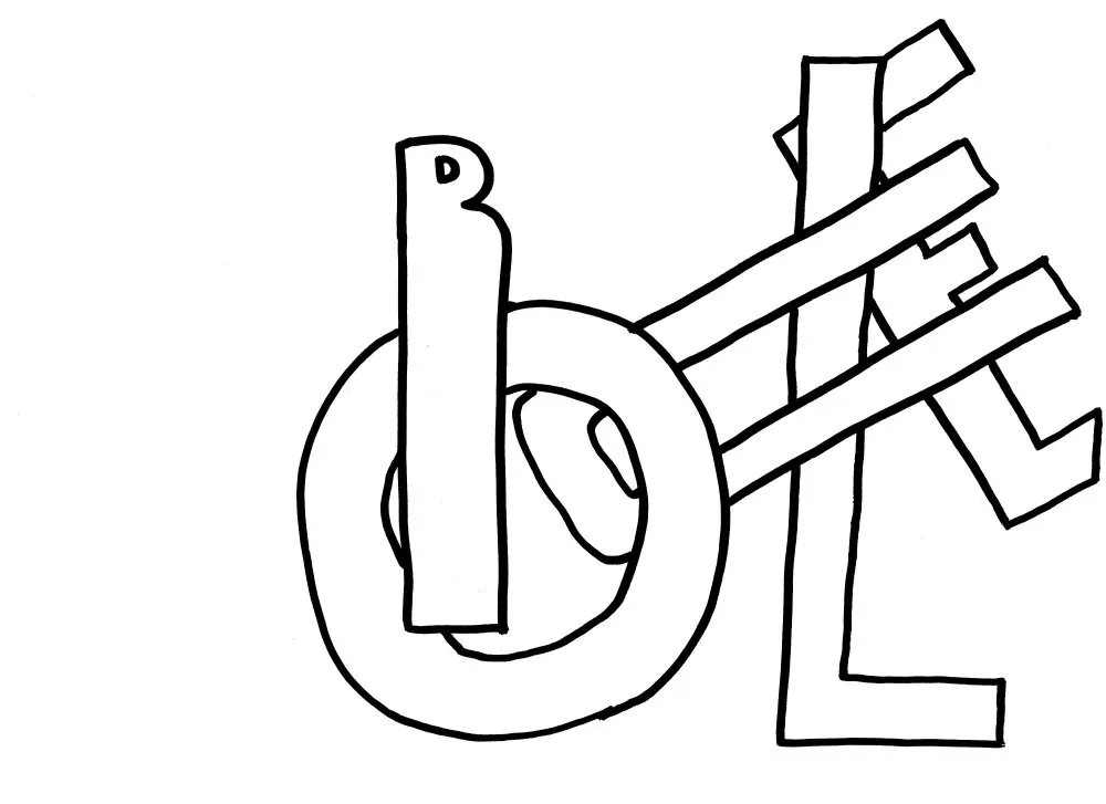 Calligraphies #2 - 25 © Benoît Labourdette 2018.