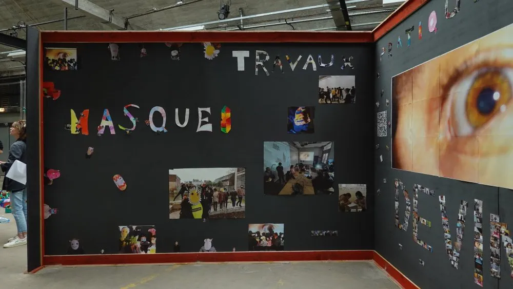 « Classe culture » : réalisation d'une exposition photographique avec une classe de CM2 - 82 © Benoît Labourdette 2022.
