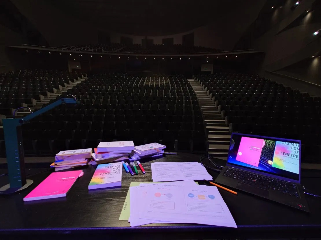 Quand les professionnel·le·s de la culture interrogent leurs postures face aux adolescent·e·s. © Benoît Labourdette.
