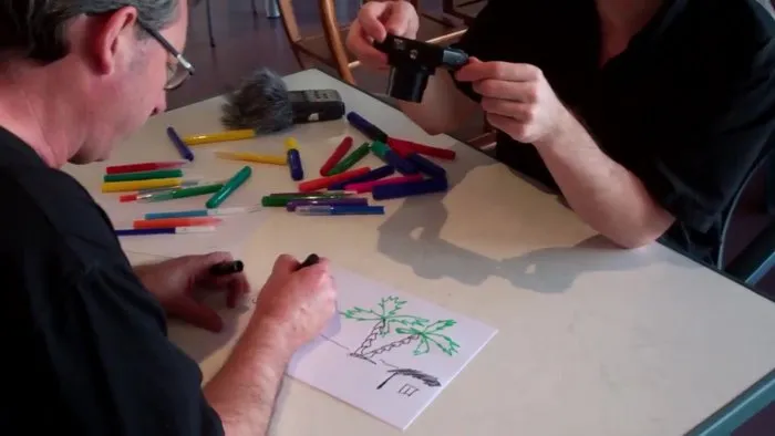 CCAS : Ateliers films d'animation sur la thématique du travail - 10 © Benoît Labourdette 2017.