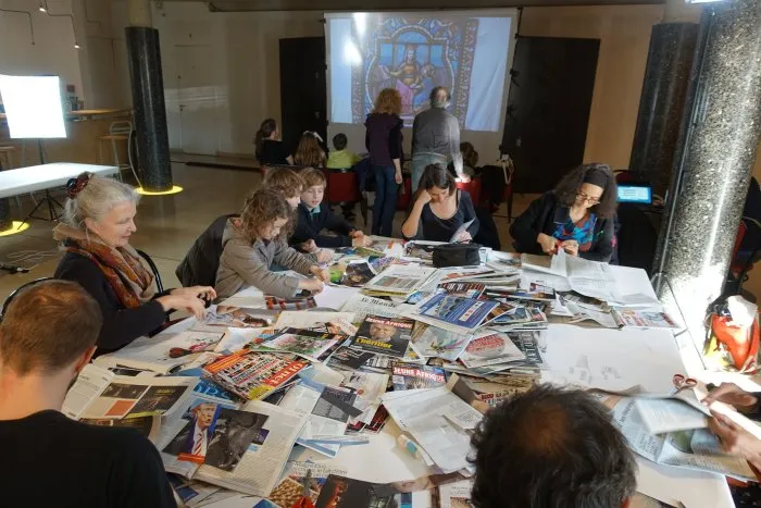Les Lilas town: day of cut paper films - 21 © Benoît Labourdette 2019.