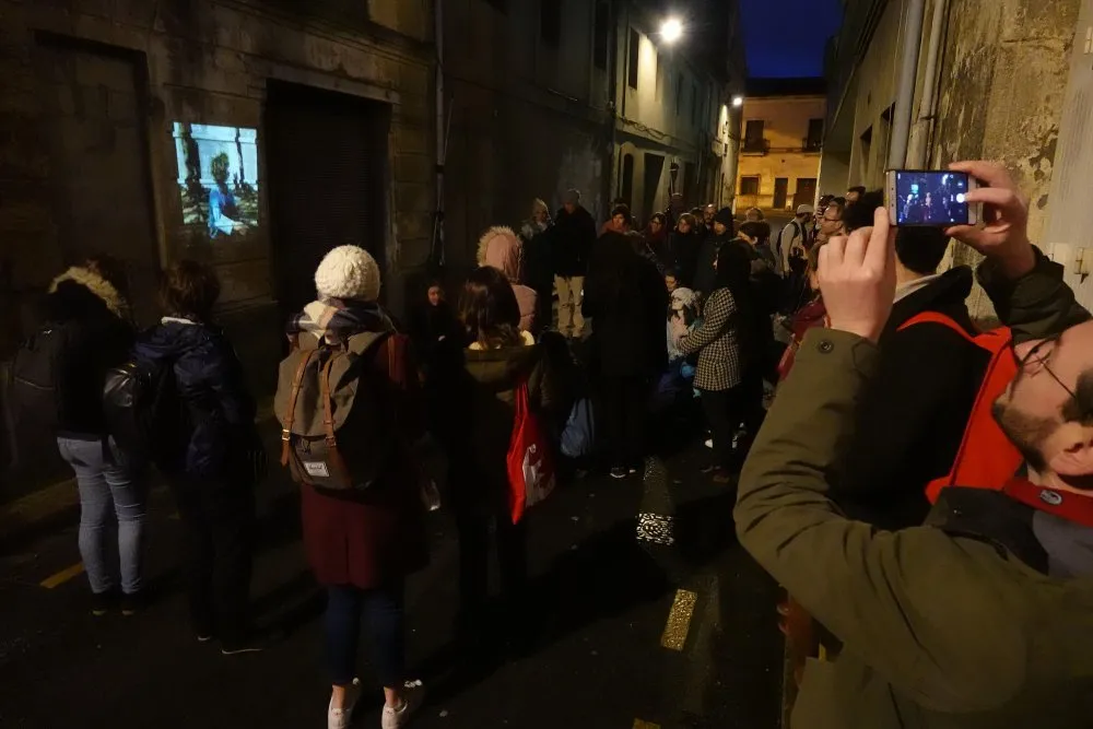 ALCA et FRAC Aquitaine : À la rencontre des publics et d'un quartier : co-construire et expérimenter une projection itinérante - 6 © Benoît Labourdette 2020.