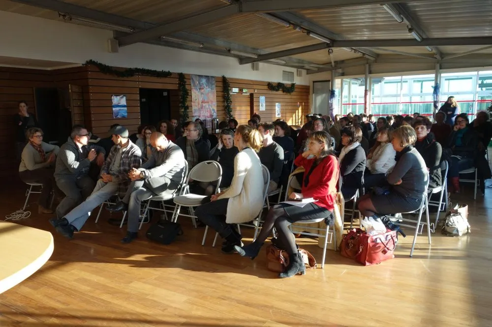ECLA Aquitaine : 1<sup class="typo_exposants">res</sup> Assises régionales de l'éducation à l'image - Conférence et atelier - 1 © Benoît Labourdette 2013.