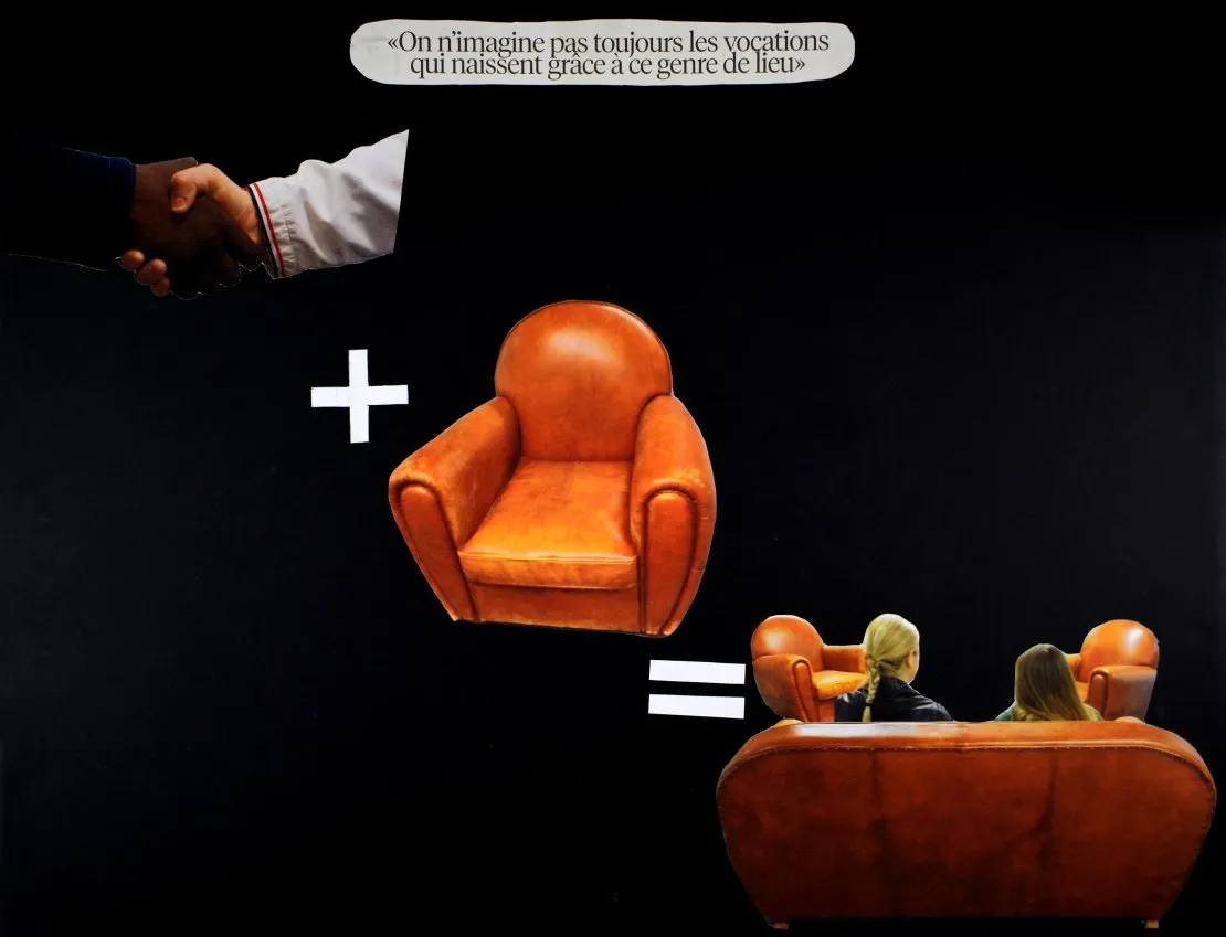 Don't look in the place for what's already in your head. © Benoît Labourdette.