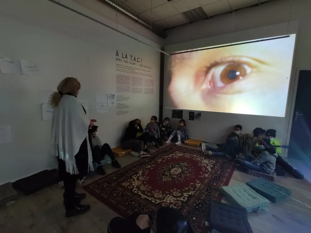 « Classe culture » : réalisation d'une exposition photographique avec une classe de CM2 - 23 © Benoît Labourdette 2022.