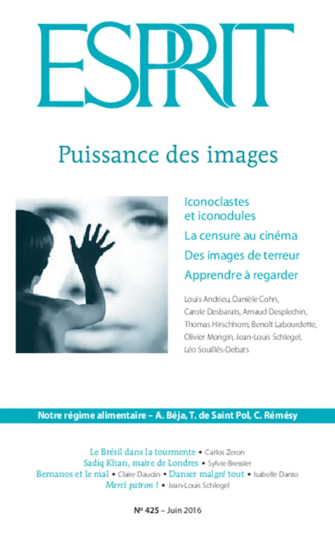Revue Esprit : article « Des vies en images » . © Benoît Labourdette.