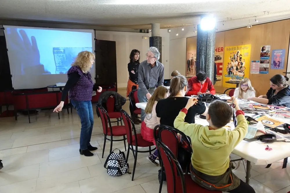Ville des Lilas : journée films papier découpé - 7 © Benoît Labourdette 2019.