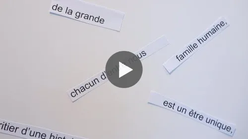 Nous faisons tous partie de la grande famille humaine
