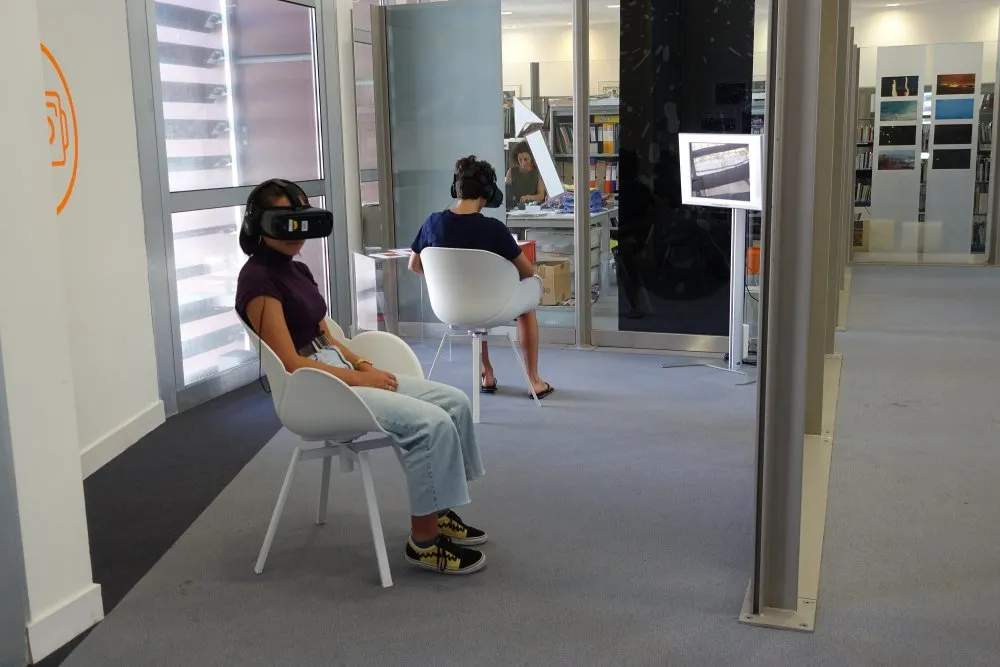 Médiathèque de Biarritz : atelier de réalisation de films en VR - 9 © Benoît Labourdette 2018.