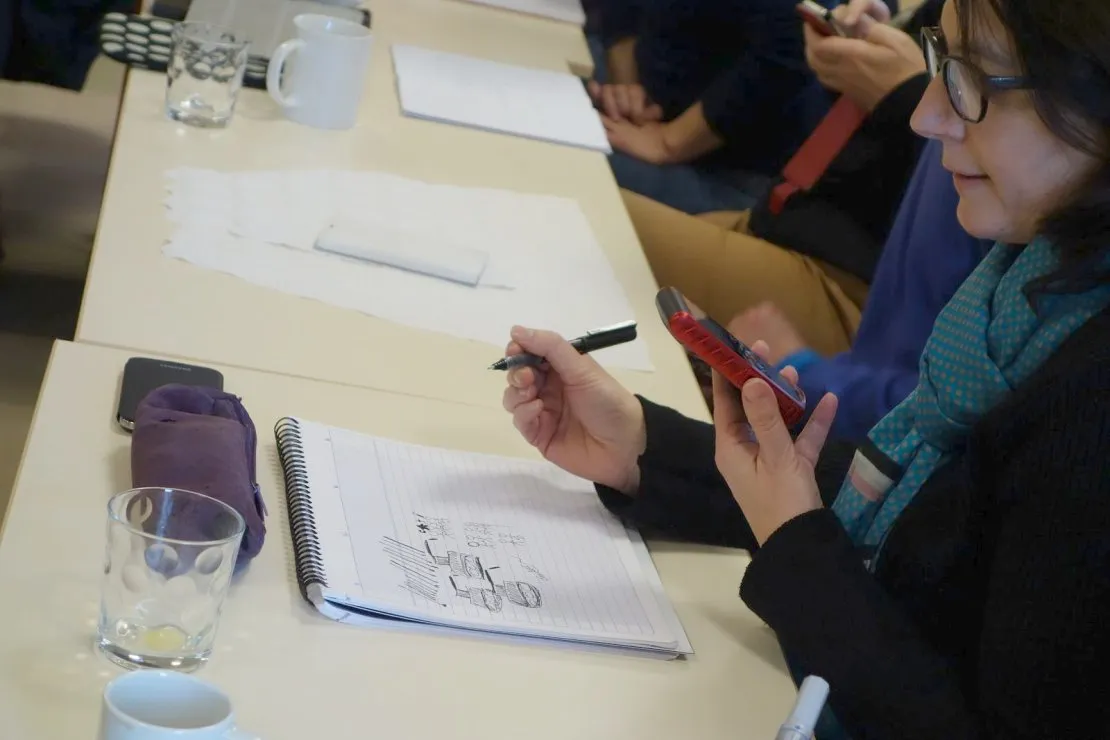 Région Poitou-Charentes : formation « Pocket Films » pour des enseignants. © Benoît Labourdette.
