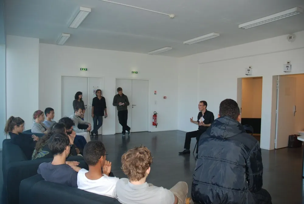 ECLA Aquitaine : « Game of drones ». Le drone, outil pédagogique, outil de création ? - 1 © Benoît Labourdette 2014.