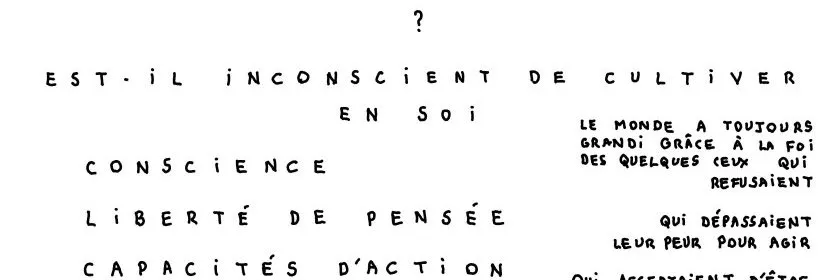 Cesse, monde anxieux