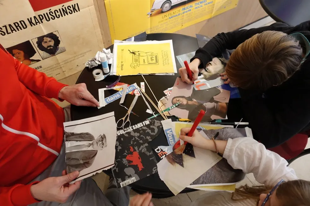 Ville des Lilas : journée films papier découpé - 18 © Benoît Labourdette 2019.