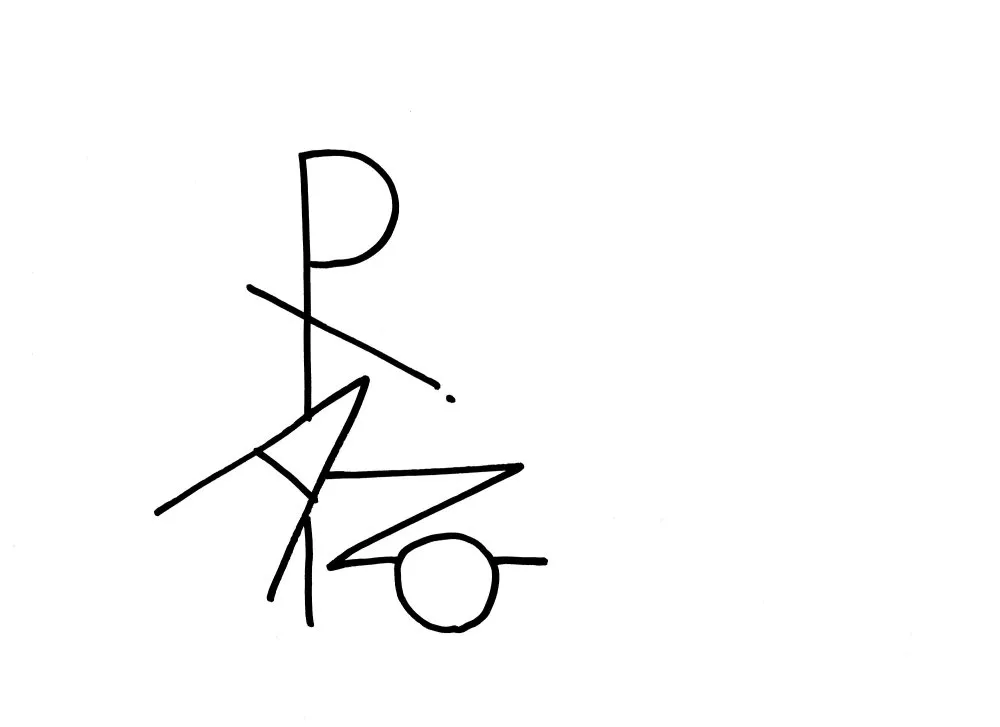 Calligraphies #10 - 16 © Benoît Labourdette 2018.