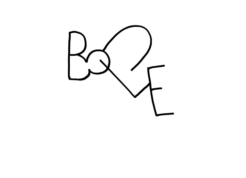 Calligraphies #10 - 3 © Benoît Labourdette 2018.