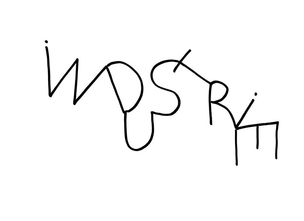 Calligraphies #3 - 23 © Benoît Labourdette 2018.
