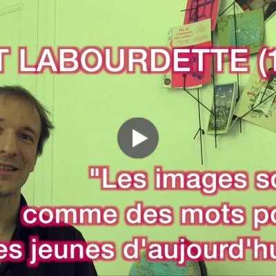 Interview vidéo de Benoît Labourdette : « Les images sont comme des mots pour les jeunes d'aujourd'hui »
