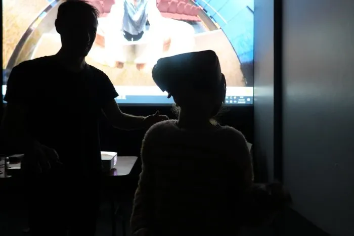 Cinéma Jacques Brel Garges-lès-Gonesse : atelier VR pour enfants - 10 © Benoît Labourdette 2020.