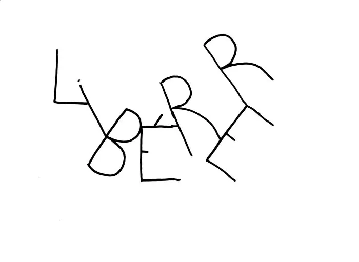 Calligraphies #11 - 9 © Benoît Labourdette 2018.