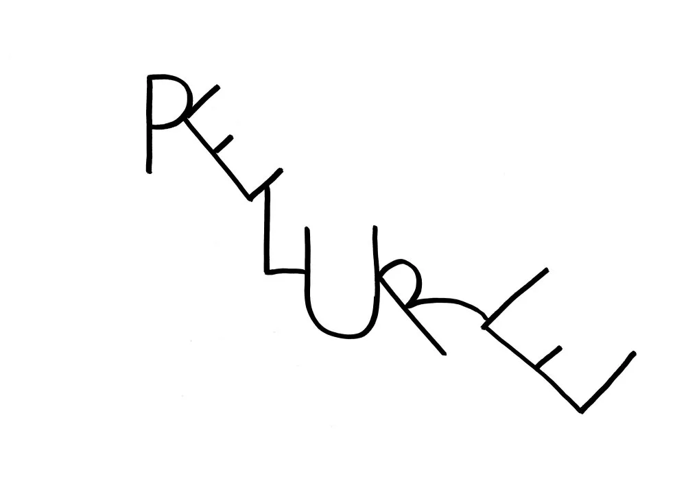 Calligraphies #6 - 7 © Benoît Labourdette 2018.