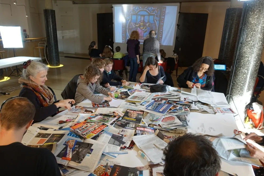 Ville des Lilas : journée films papier découpé - 21 © Benoît Labourdette 2019.