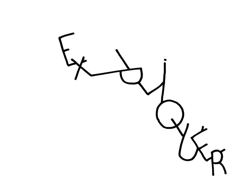 Calligraphies #10 - 4 © Benoît Labourdette 2018.