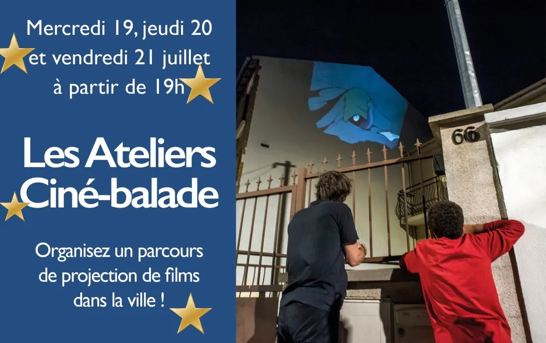 Ciné balade à Ivry-sur-Seine. © Benoît Labourdette.