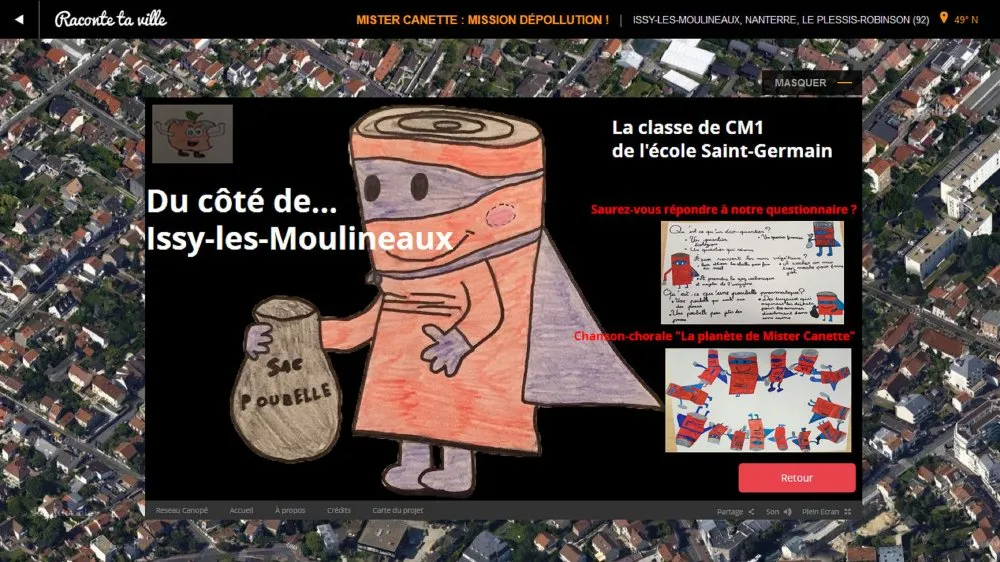 Canopé 92 : Projet de webdocumentaire collaboratif par neuf classes - 3 © Benoît Labourdette 2017.