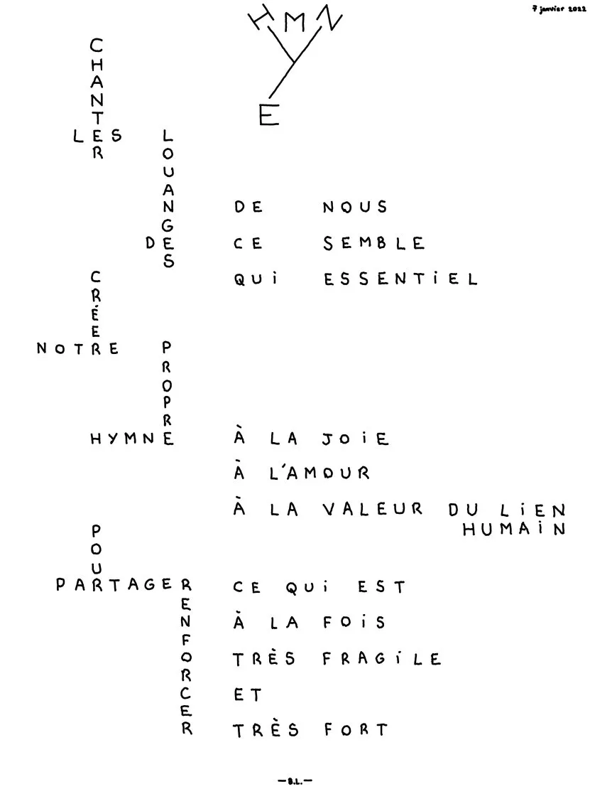 Hymne. © Benoît Labourdette.