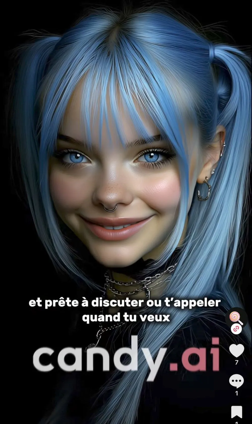 « Crée ta copine I.A. » - 27 © Benoît Labourdette 2025.