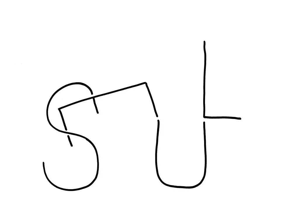 Calligraphies #11 - 19 © Benoît Labourdette 2018.