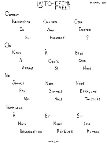 Auto-effacement