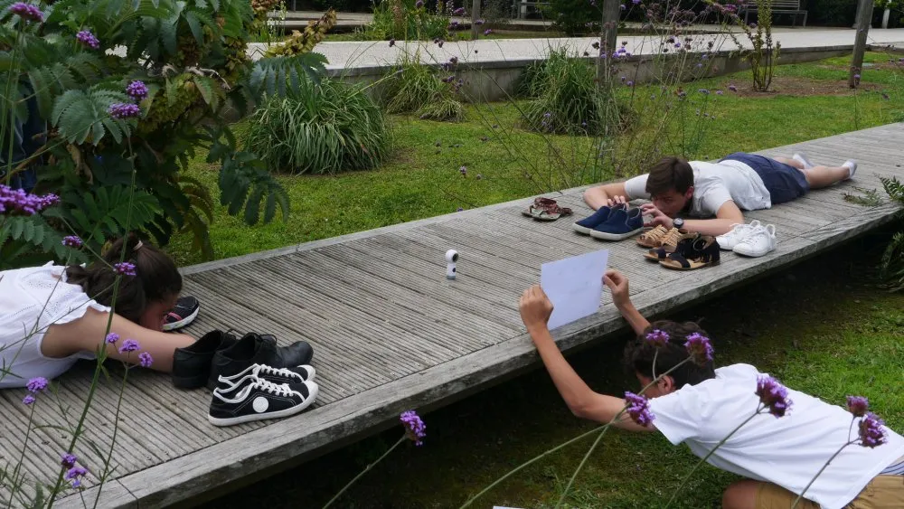 Médiathèque de Biarritz : atelier de réalisation de films en VR - 4 © Benoît Labourdette 2018.