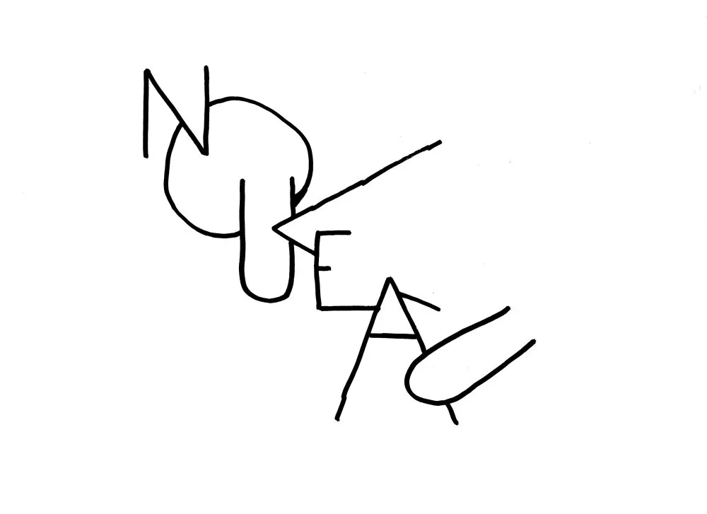 Calligraphies #10 - 31 © Benoît Labourdette 2018.