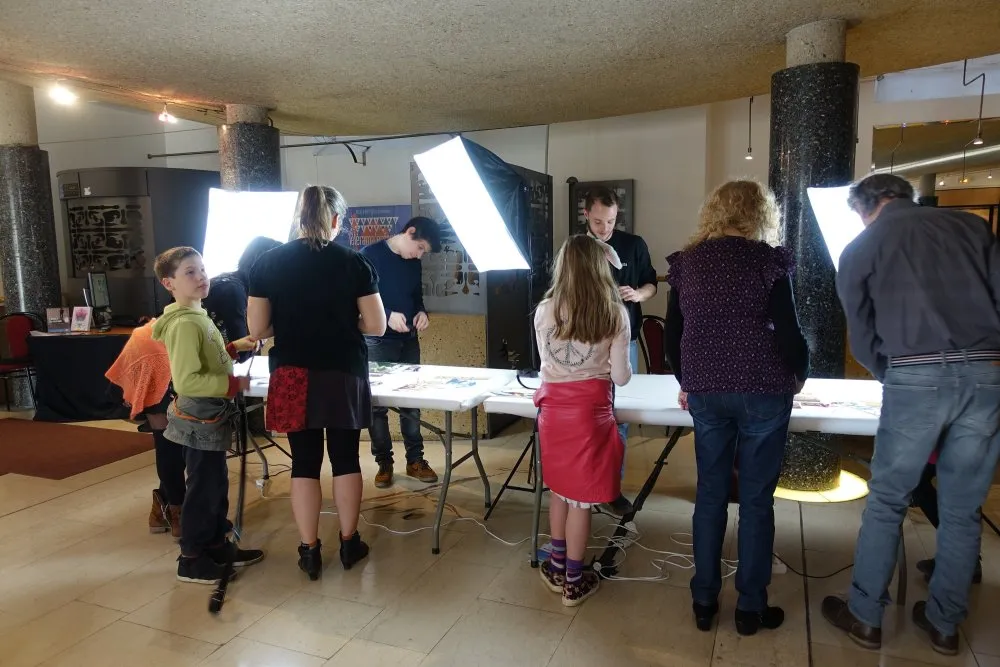 Ville des Lilas : journée films papier découpé - 15 © Benoît Labourdette 2019.