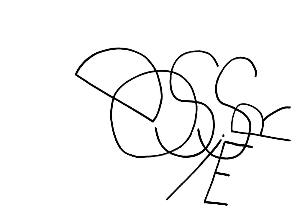 Calligraphies #5 - 23 © Benoît Labourdette 2018.