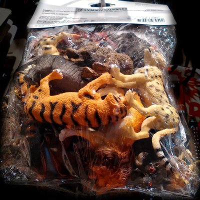 Plastic animals